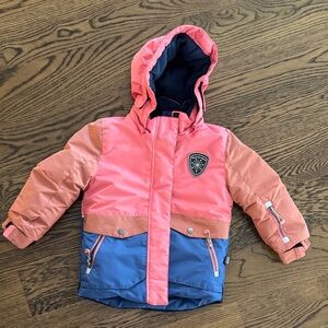Deux par Deux Pink and Blue Kids Jacket